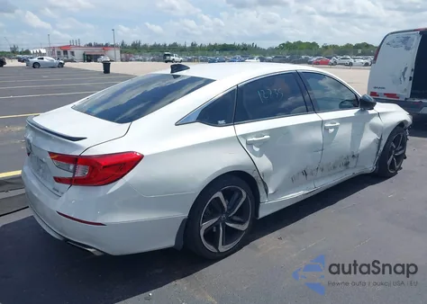 2021 Honda Accord Sport z USA, uszkodzony, nr VIN 1HGCV1F38MA031133